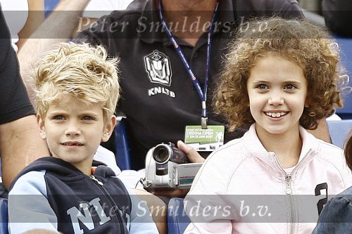 Rosmalen, 24 Juni 2006 Ordina Open 2006
Kinderen van Richard Krajicek
© Foto Edwin v Zandvoort