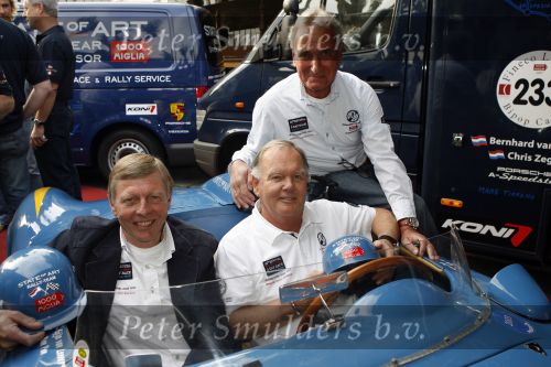Brescia 16 mei 2007
State of Art is sponsor van de legendarische rally Mille Miglia. Ben Pon Gijs v Lennep en Albert Westerman