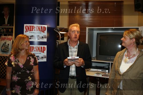 Amsterdam 31 mei 2007
Presentatie dvd Snip en Snap in hotel Americain.
AAnwezig Andre v Duin, Jacquelien Sleeswijk Karen Sleeswijk en haar dochter Emmy Sleeswijk.