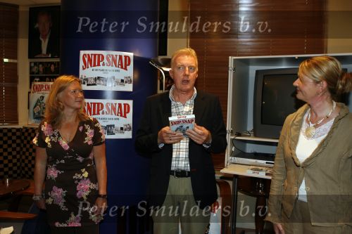 Amsterdam 31 mei 2007
Presentatie dvd Snip en Snap in hotel Americain.
AAnwezig Andre v Duin, Jacquelien Sleeswijk Karen Sleeswijk en haar dochter Emmy Sleeswijk.