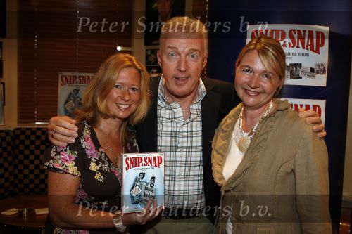 Amsterdam 31 mei 2007
Presentatie dvd Snip en Snap in hotel Americain.
AAnwezig Andre v Duin, Jacquelien Sleeswijk Karen Sleeswijk en haar dochter Emmy Sleeswijk.