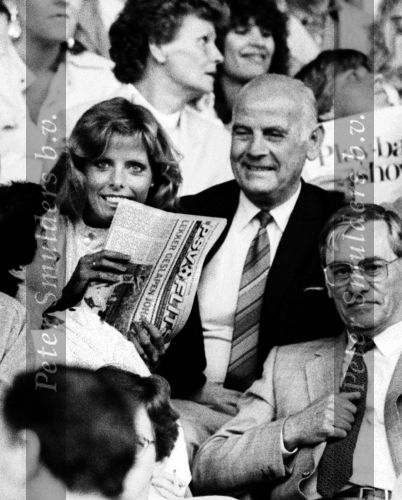 Eindhoven 1985
Angelique v d Meijden met de PSV Flits samen met haar vader Anton v d Meijden