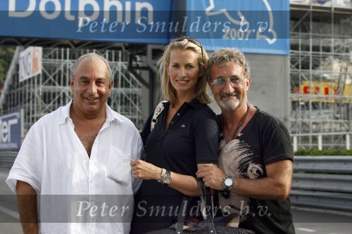 Monaco 26 mei 2006
Grand Pix van Monaco. Eddy Jordan Anouk Smulders en Philip Green