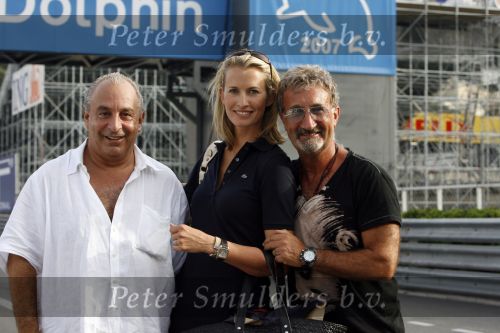 Monaco 26 mei 2006
Grand Pix van Monaco. Eddy Jordan Anouk Smulders en Philip Green