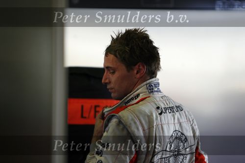 Monaco 27 mei 2007
Grand Prix formule 1 in Monaco. Christijan Albers teleurgesteld na uitvallen