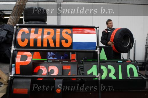 Monaco 27 mei 2007
Grand Prix formule 1 in Monaco. pitsbord Christijan Albers