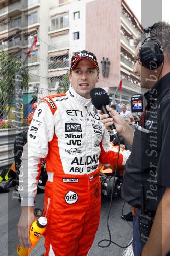 Monaco 27 mei 2007
Grand Prix formule 1 in Monaco. Christijan Albers met Allard Kalff