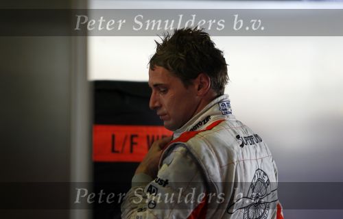 Monaco 27 mei 2007
Grand Prix formule 1 in Monaco. Christijan Albers teleurgesteld na uitvallen