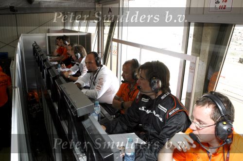 Monaco 27 mei 2007
Grand Prix formule 1 in Monaco. Michiel Mol Colin Kolles en