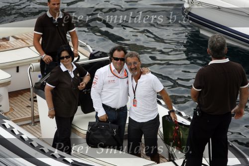 Monaco 26 mei 2006
Grand Pix van Monaco. Eddy Jordan en Lodewijk Varossieau