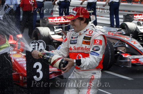 Monaco 27 mei 2007
Grand Prix formule 1 in Monaco. Fernando Alonso