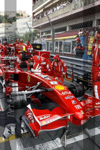Monaco 27 mei 2007
Grand Prix formule 1 in Monaco. Ferrari