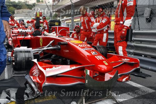 Monaco 27 mei 2007
Grand Prix formule 1 in Monaco. Ferrari
