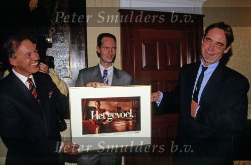 Amsterdam, 15 Oktober 1992
Uitreiking boek van Gert Jan Droge, hier op de foto met de uitgevers