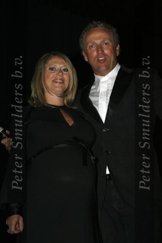Hilversum 13 mei 2007
Uitreiking coiffure awards in studio 21.
 Fiona Heering zwanger met gordon