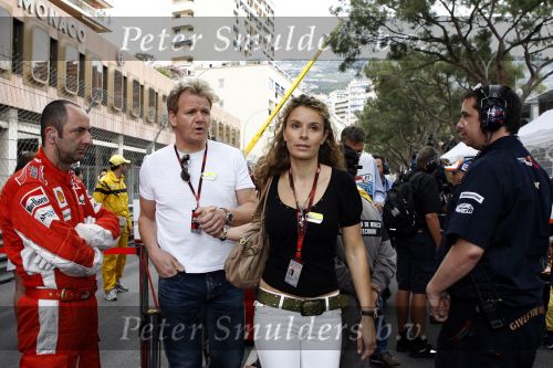 Monaco 27 mei 2007
Grand Prix formule 1 in Monaco. Gordon Ramsey met vrouw