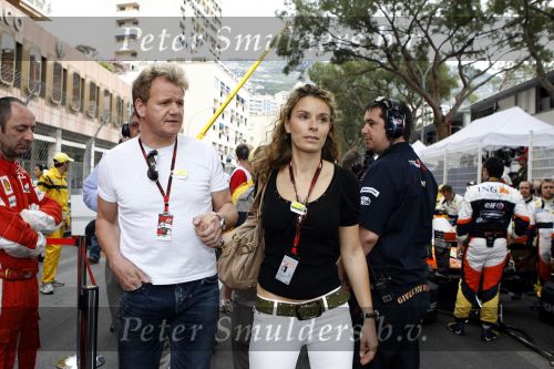 Monaco 27 mei 2007
Grand Prix formule 1 in Monaco. Gordon Ramsey met vrouw