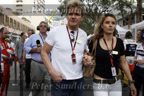 Monaco 27 mei 2007
Grand Prix formule 1 in Monaco. Gordon Ramsey met vriendin