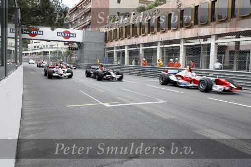 Monaco 27 mei 2007
Grand Prix formule 1 in Monaco. Start Grand prix