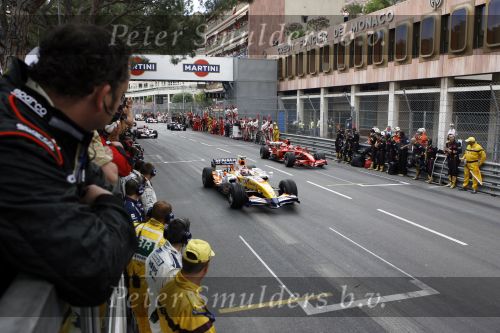Monaco 27 mei 2007
Grand Prix formule 1 in Monaco. opwarmronde