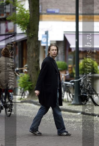Amsterdam 15 mei 2007
Hans Teeuwen op de corelis schuytstraat.