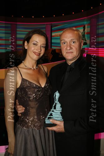 Hilversum 21 mei 2007
Uitreiking Musical awards in studio 24. Henk Poort en Marjolein Keunig