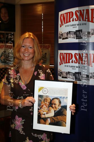 Amsterdam 31 mei 2007
Presentatie dvd Snip en Snap in hotel Americain.
AAnwezig Andre v Duin, Jacquelien Sleeswijk Karen Sleeswijk en haar dochter Emmy Sleeswijk.
