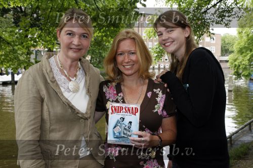 Amsterdam 31 mei 2007
Presentatie dvd Snip en Snap in hotel Americain.
AAnwezig Andre v Duin, Jacquelien Sleeswijk Karen Sleeswijk en haar dochter Emmy Sleeswijk.
