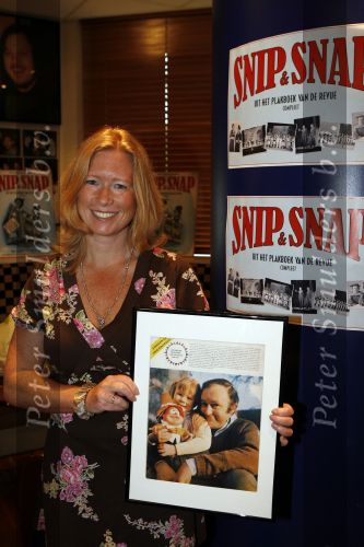 Amsterdam 31 mei 2007
Presentatie dvd Snip en Snap in hotel Americain.
AAnwezig Andre v Duin, Jacquelien Sleeswijk Karen Sleeswijk en haar dochter Emmy Sleeswijk.