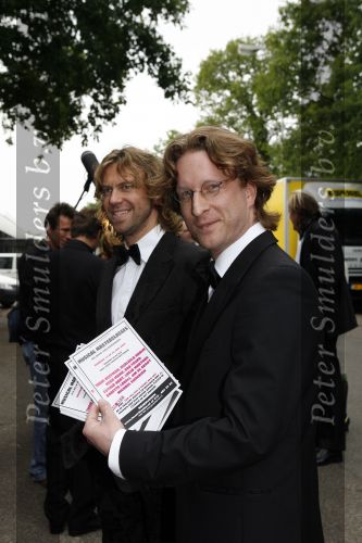 Hilversum 21 mei 2007
Uitreiking musical awards in studio 24. Martin v d Starre en Jim de Groot
