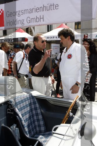 Brescia 17 mei 2007
Start van de 80e mille miglia. State of art is daar een van de sponsors. Jochem Mass