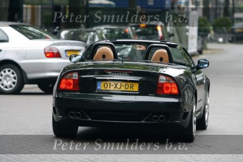 Amsterdam 9 juni 2007
Jort Kelder in zijn nieuwe Masserati Cabrio.