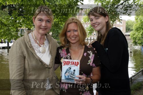 Amsterdam 31 mei 2007
Presentatie dvd Snip en Snap in hotel Americain.
Aanwezig Andre v Duin, Jacquelien Sleeswijk Karen Sleeswijk en haar dochter Emmy Sleeswijk.