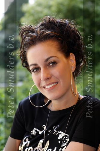 Hilversum 2 juni 2007
Karin v Rossum, een van de finalisten van de mis missverkiezing bij de tros.