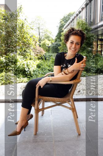Hilversum 2 juni 2007
Karin v Rossum, een van de finalisten van de mis missverkiezing bij de tros.