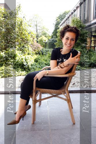 Hilversum 2 juni 2007
Karin v Rossum, een van de finalisten van de mis missverkiezing bij de tros.