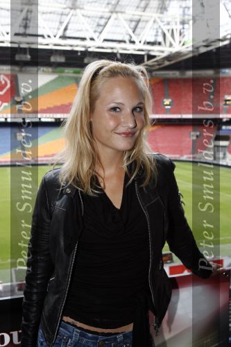 Amsterdam 15 mei 2007
Presentatie dvd voetbalvrouwen in de amsterdam arena. Kimberley Klaver