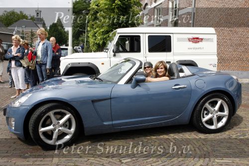 Vlijmen en Loon op Zand 18 juni 2007
Cabrio Rally van Beau monde . Laura Vlasblom met