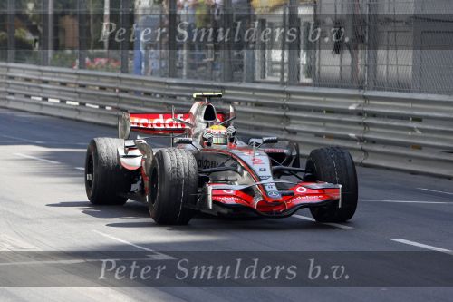 Monaco 27 mei 2007
Grand Prix formule 1 in Monaco. Lewis Hamilton