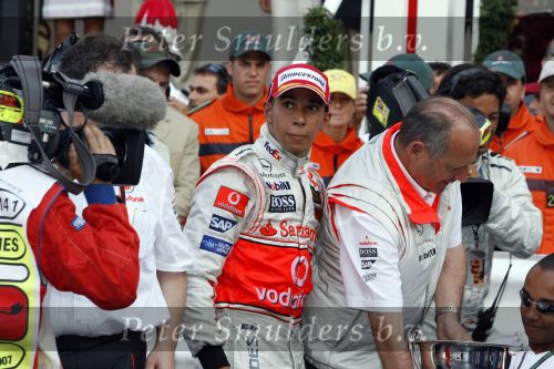 Monaco 27 mei 2007
Grand Prix formule 1 in Monaco. Lewis Hamilton