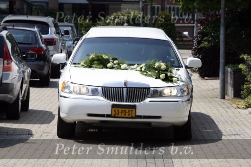 Westzaan 1 juni 2007
Trouwen Wolter Kroes en zijn vrouw Tessa. Limousine