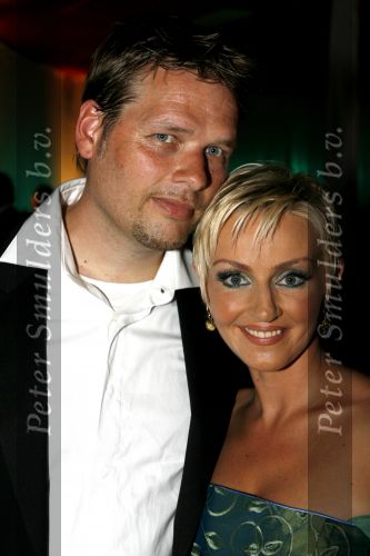 Hilversum 21 mei 2007
Uitreiking Musical awards in studio 24. Lone v Roosendaal met man