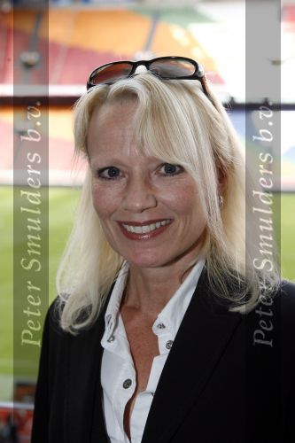 Amsterdam 15 mei 2007
Presentatie dvd voetbalvrouwen in de amsterdam arena. Melline Mollerus