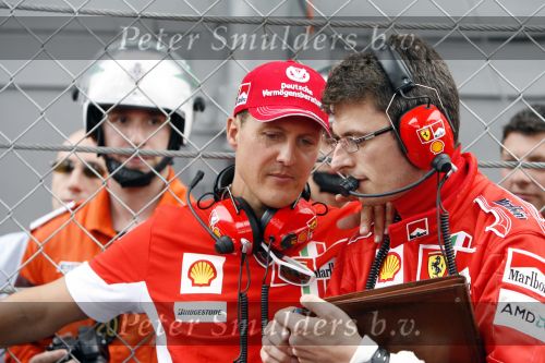 Monaco 27 mei 2007
Grand Prix formule 1 in Monaco. Michael Schumacher