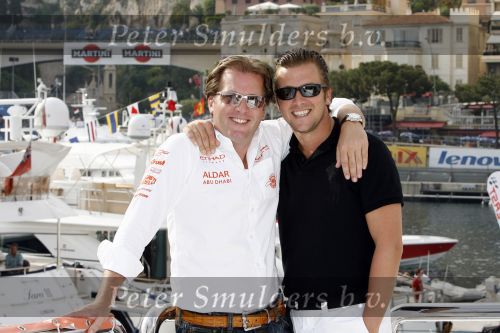 Monaco 26 mei 2006
Grand Prix van Monaco. Michiel Mol en Winston Gerschtanowitz