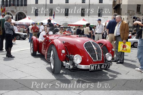 Brescia 17 mei 2007
Start van de 80e mille miglia. State of art is daar een van de sponsors.