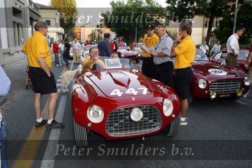 Brescia 17 mei 2007
State of art is sponsor van de mille miglia.