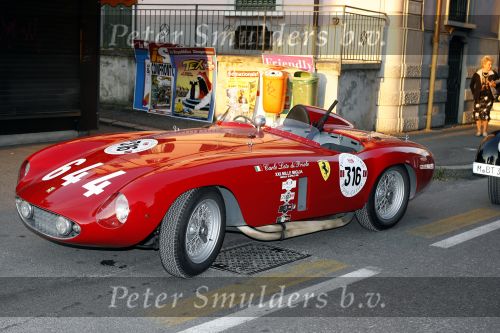 Brescia 17 mei 2007
State of art is sponsor van de mille miglia. Ferrari