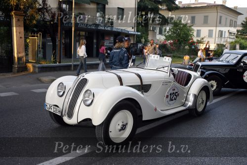 Brescia 17 mei 2007
State of art is sponsor van de mille miglia. BMW