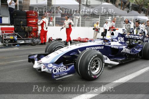 Monaco 27 mei 2007
Grand Prix formule 1 in Monaco. Nico Rosberg